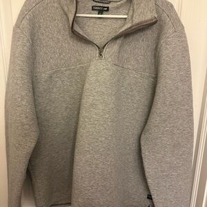 Toad&Co Heather Gray Men's Zip Up Sweater